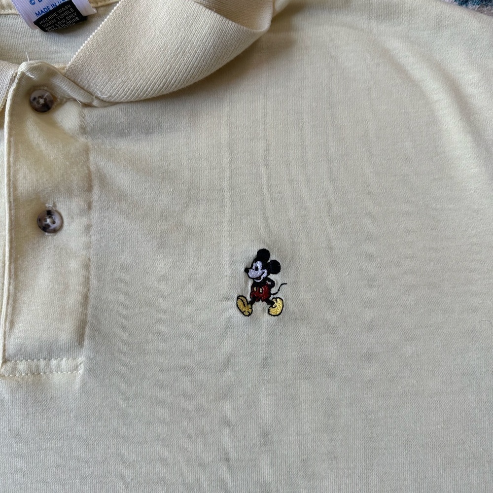 Vintage Mickey Mouse Polo Shirt Size XL - Picture 4 of 5